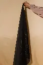 Shimmer Chiffon Hijab - Black