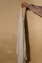 Shimmer Chiffon Hijab - Pearl White