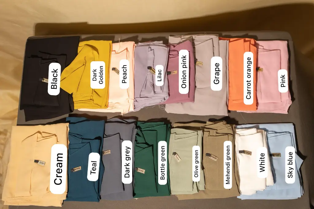 [HDCHNS045] Hidayah Duo Set (Black)