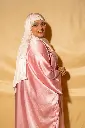 Malika Abaya- Rose Pink