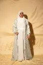Hoor Abaya- Mint Green