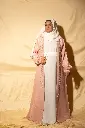 Hoor Abaya- Blush Pink
