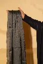 Muna Satin - Dark Grey