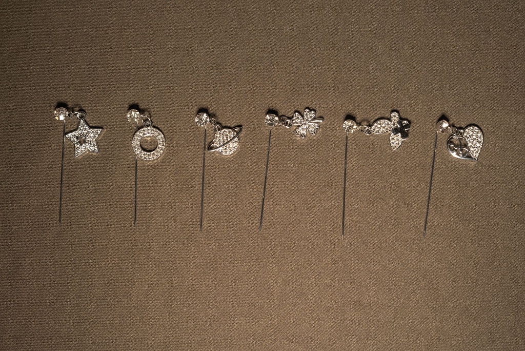 Silver Brooch Pin