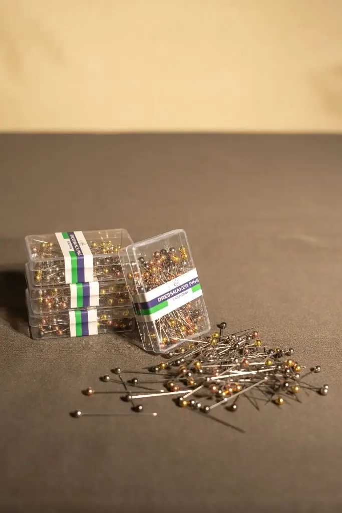 Hijab Pin Box- Metallic