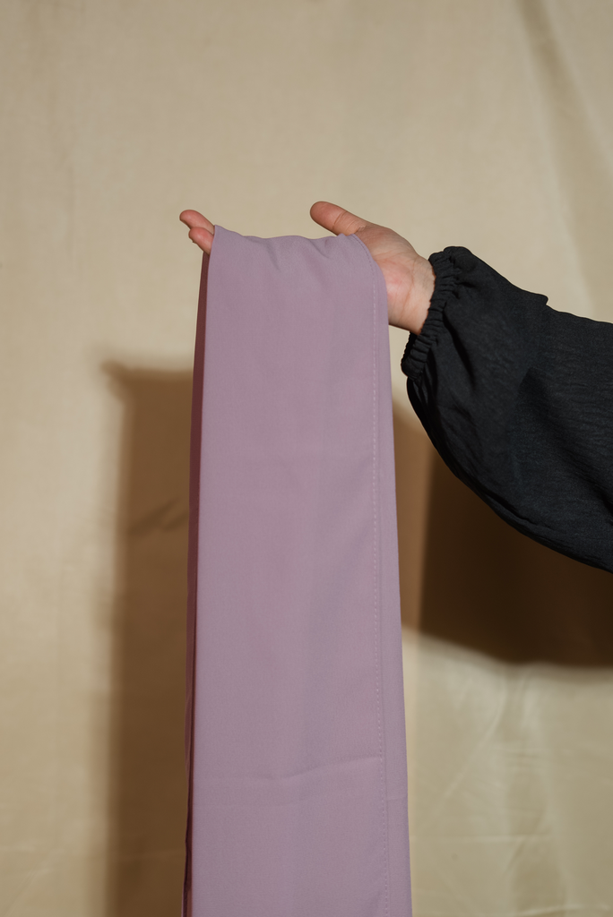 Premium Chiffon Hijab - Lavender Mist