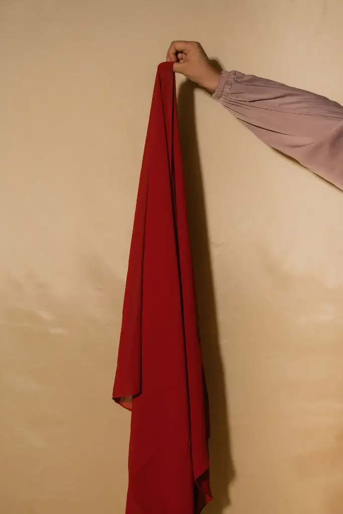 Premium Chiffon Hijab - Berry 