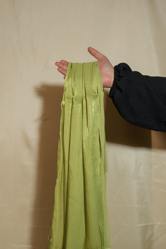 [HDCOGH288] Organza Hijab - Citrus Bloom