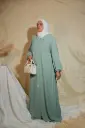 Zayra Drapes-Luxe Pista Green