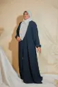 Zayra Drapes-Navy Blue