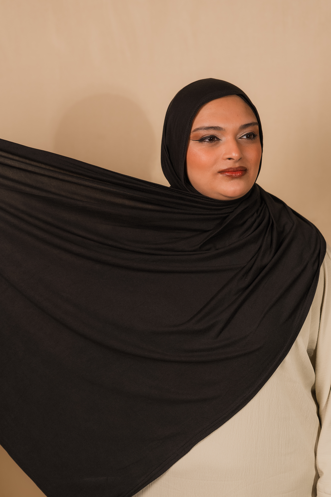 [HDCPBJ349] Bamboo Jersey Luxe- Black