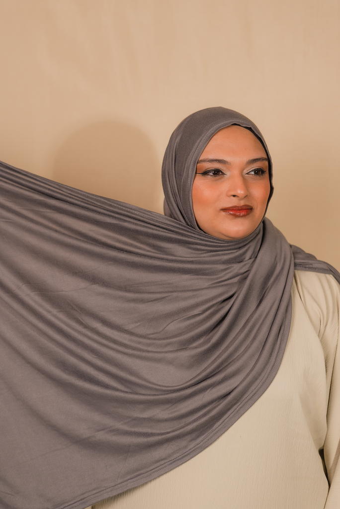 [HDCBJL358] Bamboo Jersey Luxe-Ash Grey