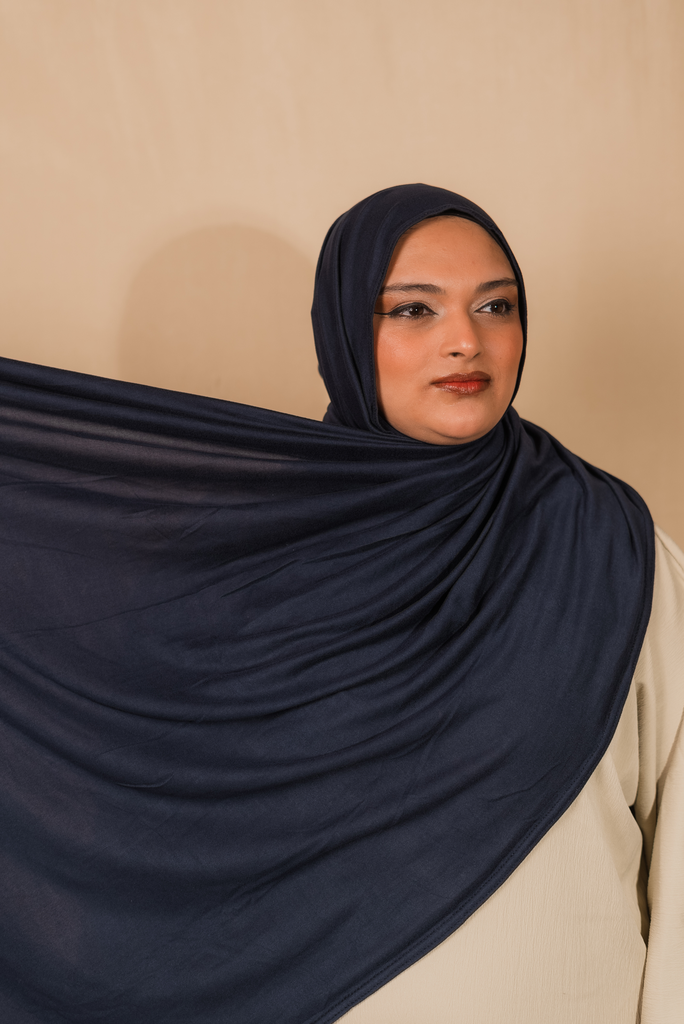 [HDCBJL364] Bamboo Jersey Luxe-Dark Blue