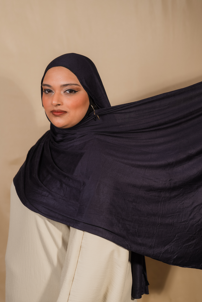 Bamboo Jersey Lite- Midnight Blue