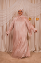 Amara Abaya- Cotton Candy