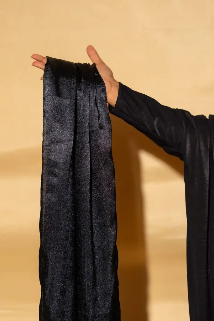 Muna Satin - Royal Blue