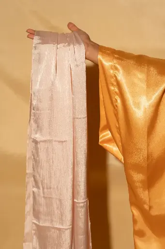 [HDCMSH217] Muna Satin - Creamy Pink 