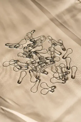 Calabash/Pear Pin - Silver