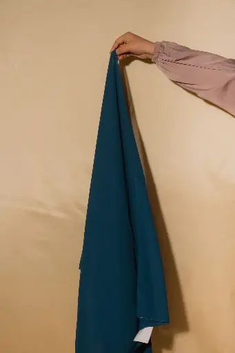 Premium Chiffon Hijab - Peacock