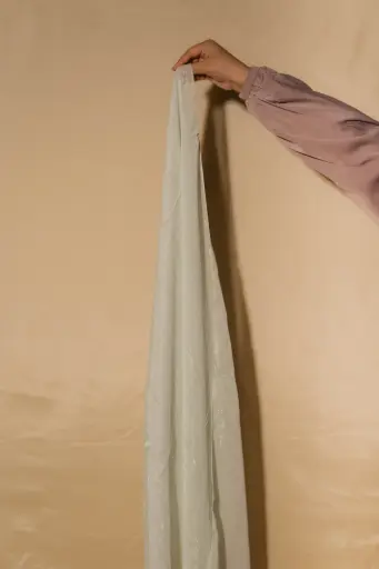 [HDCPCH231] Premium Chiffon Hijab - White 