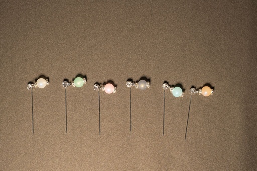 [HDCSPN279] Colouring Round Moti Pin