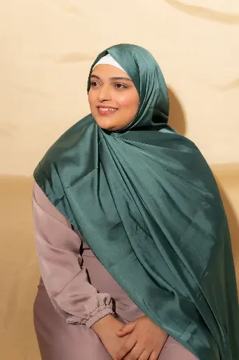 [HDCMSH155] Luxe Matte Satin - Hunter Green 