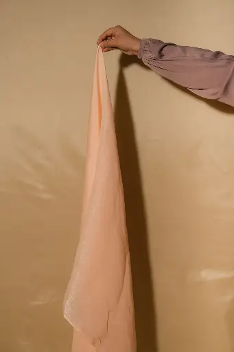 [HDCOGH176] Organza Hijab - Peach